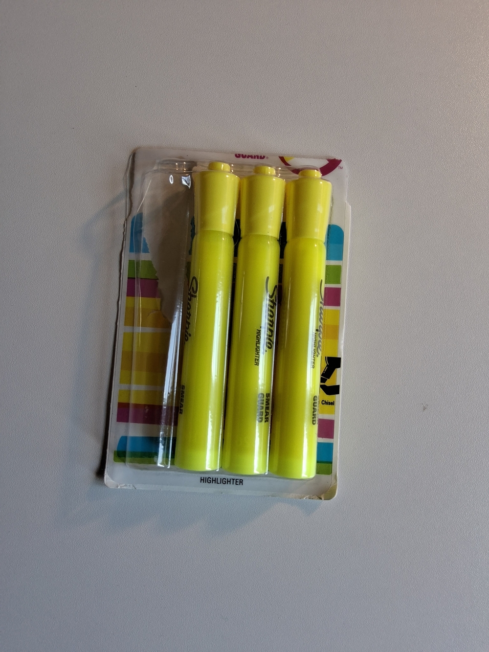Sharpie Yellow Highlighter Pens - 3 Pack
